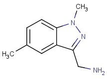 1-(1,5-dimethyl-1H-indazol-3-yl)methanamine 1-(1,5-dimethyl-1H-indazol-3-yl)methanamine