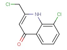 8-chloro-2-(chloromethyl)-4(1H)-quinolinone 8-chloro-2-(chloromethyl)-4(1H)-quinolinone