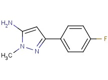 3-(4-fluorophenyl)-1-methyl-1H-pyrazol-5-amine 3-(4-fluorophenyl)-1-methyl-1H-pyrazol-5-amine