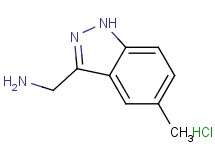 [(5-methyl-1H-indazol-3-yl)methyl]amine hydrochloride