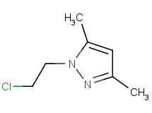 1-(2-chloroethyl)-3,5-dimethyl-1H-pyrazole 1-(2-chloroethyl)-3,5-dimethyl-1H-pyrazole