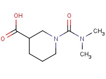 1-[(dimethylamino)carbonyl]-3-piperidinecarboxylic acid