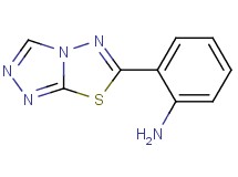(2-[1,2,4]triazolo[3,4-b][1,3,4]thiadiazol-6-ylphenyl)amine