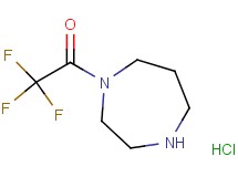1-(trifluoroacetyl)-1,4-diazepane hydrochloride 1-(trifluoroacetyl)-1,4-diazepane hydrochloride