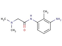 N~1~-(3-amino-2-methylphenyl)-N~2~,N~2~-dimethylglycinamide N~1~-(3-amino-2-methylphenyl)-N~2~,N~2~-dimethylglycinamide