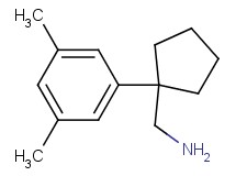 1-[1-(3,5-dimethylphenyl)cyclopentyl]methanamine