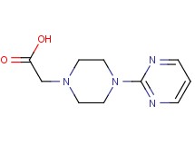 [4-(2-pyrimidinyl)-1-piperazinyl]acetic acid