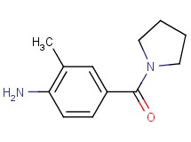 2-methyl-4-(1-pyrrolidinylcarbonyl)aniline 2-methyl-4-(1-pyrrolidinylcarbonyl)aniline