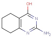 2-amino-5,6,7,8-tetrahydro-4-quinazolinol 2-amino-5,6,7,8-tetrahydro-4-quinazolinol