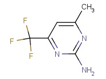 4-methyl-6-(trifluoromethyl)-2-pyrimidinamine 4-methyl-6-(trifluoromethyl)-2-pyrimidinamine
