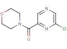 4-[(6-chloro-2-pyrazinyl)carbonyl]morpholine