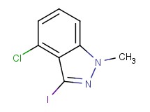 4-chloro-3-iodo-1-methyl-1H-indazole 4-chloro-3-iodo-1-methyl-1H-indazole