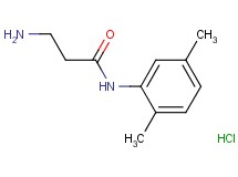 N~1~-(2,5-dimethylphenyl)-beta-alaninamide hydrochloride N~1~-(2,5-dimethylphenyl)-beta-alaninamide hydrochloride