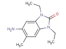 5-amino-1,3-diethyl-6-methyl-1,3-dihydro-2H-benzimidazol-2-one 5-amino-1,3-diethyl-6-methyl-1,3-dihydro-2H-benzimidazol-2-one