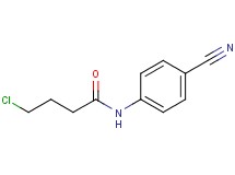 4-chloro-N-(4-cyanophenyl)butanamide 4-chloro-N-(4-cyanophenyl)butanamide