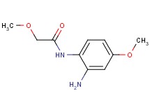 N-(2-amino-4-methoxyphenyl)-2-methoxyacetamide N-(2-amino-4-methoxyphenyl)-2-methoxyacetamide
