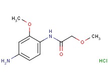 N-(4-amino-2-methoxyphenyl)-2-methoxyacetamide hydrochloride N-(4-amino-2-methoxyphenyl)-2-methoxyacetamide hydrochloride