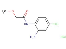 N-(2-amino-4-chlorophenyl)-2-methoxyacetamide hydrochloride N-(2-amino-4-chlorophenyl)-2-methoxyacetamide hydrochloride