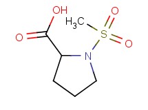 1-(methylsulfonyl)proline 1-(methylsulfonyl)proline