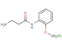 N~1~-(2-methoxyphenyl)-beta-alaninamide hydrochloride N~1~-(2-methoxyphenyl)-beta-alaninamide hydrochloride