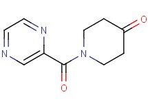 1-(2-pyrazinylcarbonyl)-4-piperidinone 1-(2-pyrazinylcarbonyl)-4-piperidinone