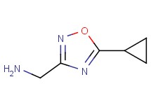 1-(5-cyclopropyl-1,2,4-oxadiazol-3-yl)methanamine 1-(5-cyclopropyl-1,2,4-oxadiazol-3-yl)methanamine