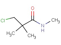 3-chloro-N,2,2-trimethylpropanamide 3-chloro-N,2,2-trimethylpropanamide