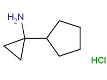 (1-cyclopentylcyclopropyl)amine hydrochloride (1-cyclopentylcyclopropyl)amine hydrochloride