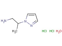 [2-(1H-pyrazol-1-yl)propyl]amine dihydrochloride hydrate