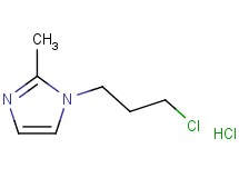 1-(3-chloropropyl)-2-methyl-1H-imidazole hydrochloride 1-(3-chloropropyl)-2-methyl-1H-imidazole hydrochloride