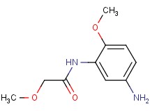 N-(5-amino-2-methoxyphenyl)-2-methoxyacetamide N-(5-amino-2-methoxyphenyl)-2-methoxyacetamide