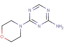 4-(4-morpholinyl)-1,3,5-triazin-2-amine 4-(4-morpholinyl)-1,3,5-triazin-2-amine