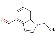 1-ethyl-1H-indole-4-carbaldehyde 1-ethyl-1H-indole-4-carbaldehyde