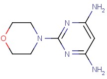 2-(4-morpholinyl)-4,6-pyrimidinediamine 2-(4-morpholinyl)-4,6-pyrimidinediamine