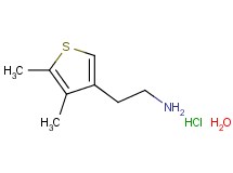 [2-(4,5-dimethyl-3-thienyl)ethyl]amine hydrochloride hydrate