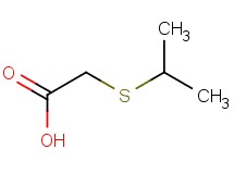 (isopropylthio)acetic acid (isopropylthio)acetic acid