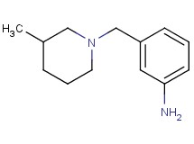 3-[(3-methyl-1-piperidinyl)methyl]aniline