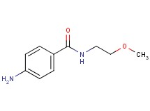 4-amino-N-(2-methoxyethyl)benzamide 4-amino-N-(2-methoxyethyl)benzamide
