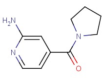 4-(1-pyrrolidinylcarbonyl)-2-pyridinamine 4-(1-pyrrolidinylcarbonyl)-2-pyridinamine
