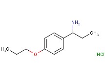 [1-(4-propoxyphenyl)propyl]amine hydrochloride