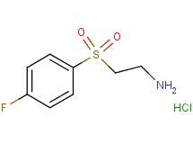 {2-[(4-fluorophenyl)sulfonyl]ethyl}amine hydrochloride