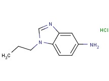 1-propyl-1H-benzimidazol-5-amine hydrochloride 1-propyl-1H-benzimidazol-5-amine hydrochloride