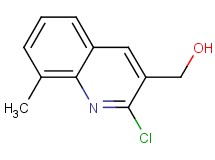 (2-chloro-8-methyl-3-quinolinyl)methanol (2-chloro-8-methyl-3-quinolinyl)methanol