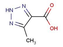 5-methyl-2H-1,2,3-triazole-4-carboxylic acid 5-methyl-2H-1,2,3-triazole-4-carboxylic acid