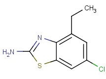 6-chloro-4-ethyl-1,3-benzothiazol-2-amine 6-chloro-4-ethyl-1,3-benzothiazol-2-amine