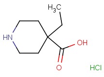 4-ethyl-4-piperidinecarboxylic acid hydrochloride 4-ethyl-4-piperidinecarboxylic acid hydrochloride