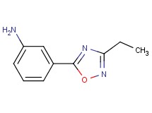 3-(3-ethyl-1,2,4-oxadiazol-5-yl)aniline 3-(3-ethyl-1,2,4-oxadiazol-5-yl)aniline