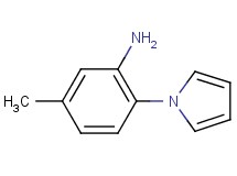 5-methyl-2-(1H-pyrrol-1-yl)aniline 5-methyl-2-(1H-pyrrol-1-yl)aniline