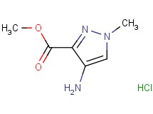 methyl 4-amino-1-methyl-1H-pyrazole-3-carboxylate hydrochloride methyl 4-amino-1-methyl-1H-pyrazole-3-carboxylate hydrochloride