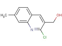 (2-chloro-7-methyl-3-quinolinyl)methanol (2-chloro-7-methyl-3-quinolinyl)methanol